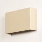 Foto 74842-5: Beige up and down Wandlampe aus Metall 
