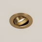 Foto 74846-4: Runde Einbaustrahler in Gold/Messing