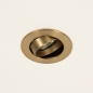 Foto 74846-8: Runde Einbaustrahler in Gold/Messing