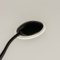 Foto 74866-10: Schwarzer LED Uplighter mit flexiblem Leselicht