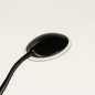 Foto 74866-11: Schwarzer LED Uplighter mit flexiblem Leselicht