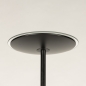 Foto 74866-9: Schwarzer LED Uplighter mit flexiblem Leselicht