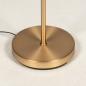 Foto 74868-13 detailfoto: Led vloerlamp uplighter met leesarm in goud/messing