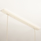 Foto 74882-31: Dubbele beige hanglamp in japandi stijl voor boven de eettafel 