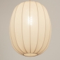 Foto 74885-13 detailfoto: Hanglamp in japandi stijl met drie lampionnen van beige stof