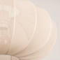 Foto 74886-23: Luxe beige lampion hanglamp van stof in japandi stijl 