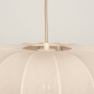 Foto 74886-24: Luxe beige lampion hanglamp van stof in japandi stijl 