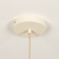 Foto 74886-25: Luxe beige lampion hanglamp van stof in japandi stijl 
