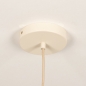 Foto 74887-15 detailfoto: Luxe lampion hanglamp van beige stof in japandi stijl 