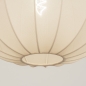 Foto 74887-26: Luxe lampion hanglamp van beige stof in japandi stijl 