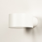 Foto 74954-5 schuinaanzicht: Witte led wandlamp voor binnen en buiten IP65