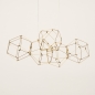 Foto 74977-8: Design-LED-Pendelleuchte mit Prismenformen und kleinen LED-Leuchtmitteln