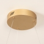 Foto 74979-13 detailfoto: Ronde design led hanglamp met prisma-vormen en kleine led lampen