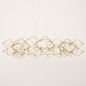 Foto 74979-7 onderaanzicht: Ronde design led hanglamp met prisma-vormen en kleine led lampen