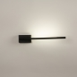 Foto 74986-6: Minimalistische LED-Wandleuchte in Schwarz mit schwenkbarem, schlankem Rohr