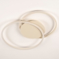 Foto 75021-5 niet_in_feed: Beige led plafondlamp met twee cirkels