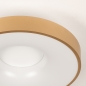 Foto 75029-7 niet_in_feed: Kleine led plafondlamp in goud, dimbaar met afstandsbediening