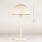 Foto 75039-1: Moderne beige Tischleuchte Mushroom