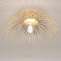 Foto 75070-4 niet_in_feed: Grote plafondlamp van metaal in goud/messing in modern design 