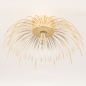 Foto 75070-7 niet_in_feed: Grote plafondlamp van metaal in goud/messing in modern design 