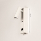Foto 75072-1 maatindicatie: Bedlamp met verstelbare led spot en USB-poort 