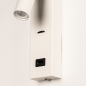 Foto 75072-11 detailfoto: Bedlamp met verstelbare led spot en USB-poort 