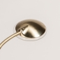 Foto 75075-9 niet_in_feed:  Staande led leeslamp in goud met dimmer op het armatuur