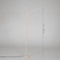 Foto 75077-11: Beige Leseleuchte mit dimmbarer LED-Beleuchtung