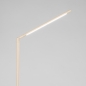 Foto 75077-2: Beige Leseleuchte mit dimmbarer LED-Beleuchtung