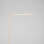 Foto 75077-5: Beige Leseleuchte mit dimmbarer LED-Beleuchtung