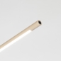 Foto 75077-8: Beige Leseleuchte mit dimmbarer LED-Beleuchtung