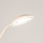 Foto 75078-12: Beigefarbene Stehleuchte mit flexiblem Arm und dimmbarer LED-Beleuchtung