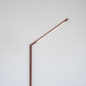 Foto 75079-5 vooraanzicht: Burgundy vloerlamp met dimbare led verlichting en touchdimmer 