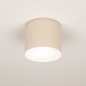 Foto 75097-2 niet_in_feed: Moderne Cilindervormige Plafondlamp in beige