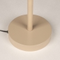 Foto 75120-10: Beige Japandi Schreibtischlampe mit verstellbarem Arm und dimmbarer LED-Beleuchtung