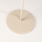 Foto 75123-11: Hohe Stehlampe / Leselampe in Beige, geeignet für austauschbare LED