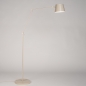 Foto 75123-3: Hohe Stehlampe / Leselampe in Beige, geeignet für austauschbare LED