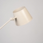 Foto 75123-9: Hohe Stehlampe / Leselampe in Beige, geeignet für austauschbare LED