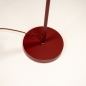 Foto 75127-11: Rote Stehleuchte mit verstellbarem Gelenkarm 