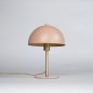 Foto 75137-3 niet_in_feed: Kleine mushroom tafellamp in roze met messing 