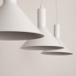 Foto 75144-4: 3-flammige Pendelleuchte in Weiß - Elegante Lampe mit E27 Fassungen