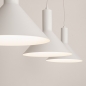 Foto 75144-5: 3-flammige Pendelleuchte in Weiß - Elegante Lampe mit E27 Fassungen