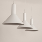 Foto 75144-7: 3-flammige Pendelleuchte in Weiß - Elegante Lampe mit E27 Fassungen