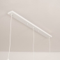 Foto 75144-8: 3-flammige Pendelleuchte in Weiß - Elegante Lampe mit E27 Fassungen
