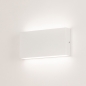 Foto 75149-5 vooraanzicht: Witte LED Wandlamp  voor Binnen, Buiten en Badkamer