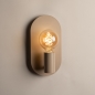Foto 75159-9 niet_in_feed: Beige Fitting Wandlamp – Uniek Design met Ovale Wandplaat