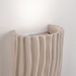 Foto 75163-8 detailfoto: Beige Resin Wandlamp met Organische Vormen – Verlichting naar Boven en Beneden