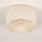 Foto 75165-7 niet_in_feed: Beige plafondlamp van metaal in het rond met mooie binnenkant 