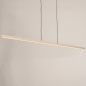 Foto 75172-3 niet_in_feed: Extra lange en smalle led hanglamp in beige 150cm 