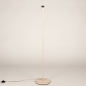 Foto 75206-5: Beige vloerlamp zonder kap